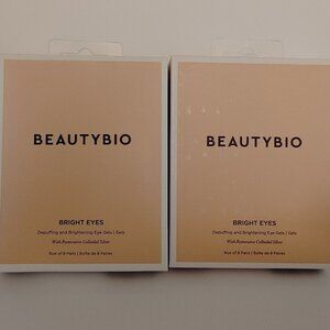 BeautyBio Bright Eyes Depuffing And Brightening Eye Gels 2 Boxes 16 PAIR…